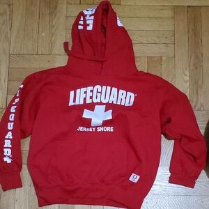 Red Lifeguard Hoodie